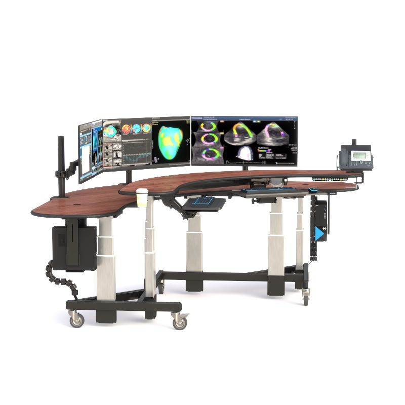 AFC Elite Multi-Monitor Radiology & Control Room Workstation - Image 4