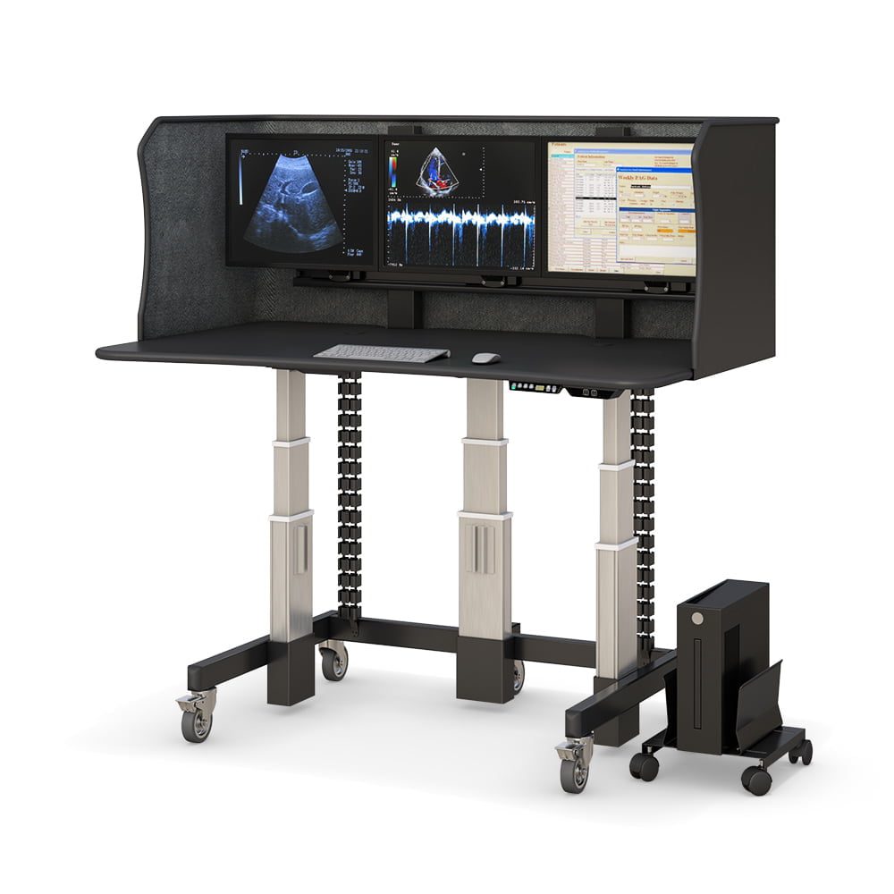Sit and Stand Clinic Cardiology Desks