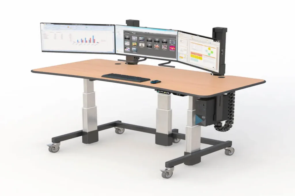 Reading Room Height Adjustable Desk