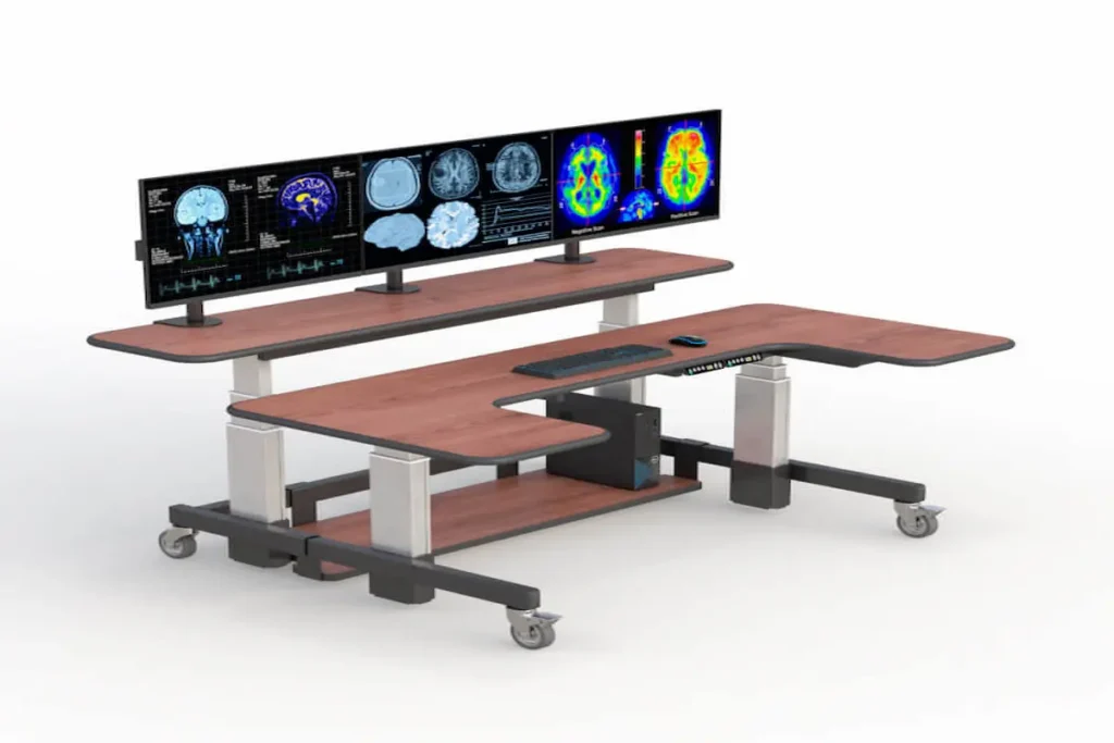 desk on wheels