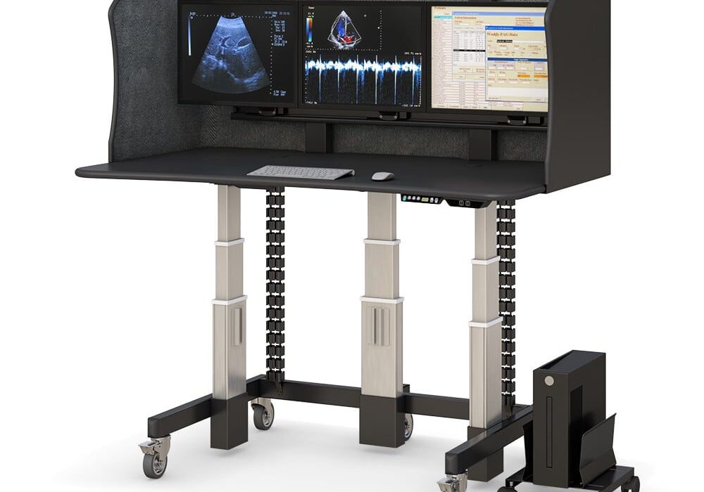 Sit and Stand Clinic Cardiology Desks