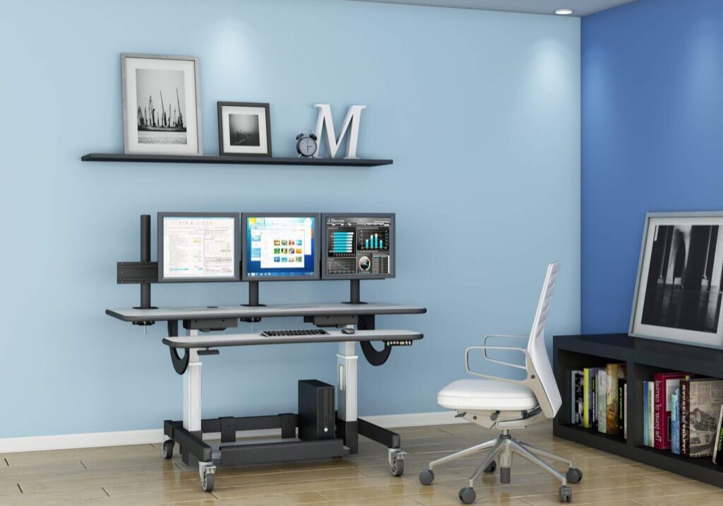 home env height adjustable standing desk